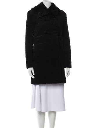 Carven Faux Fur Coat