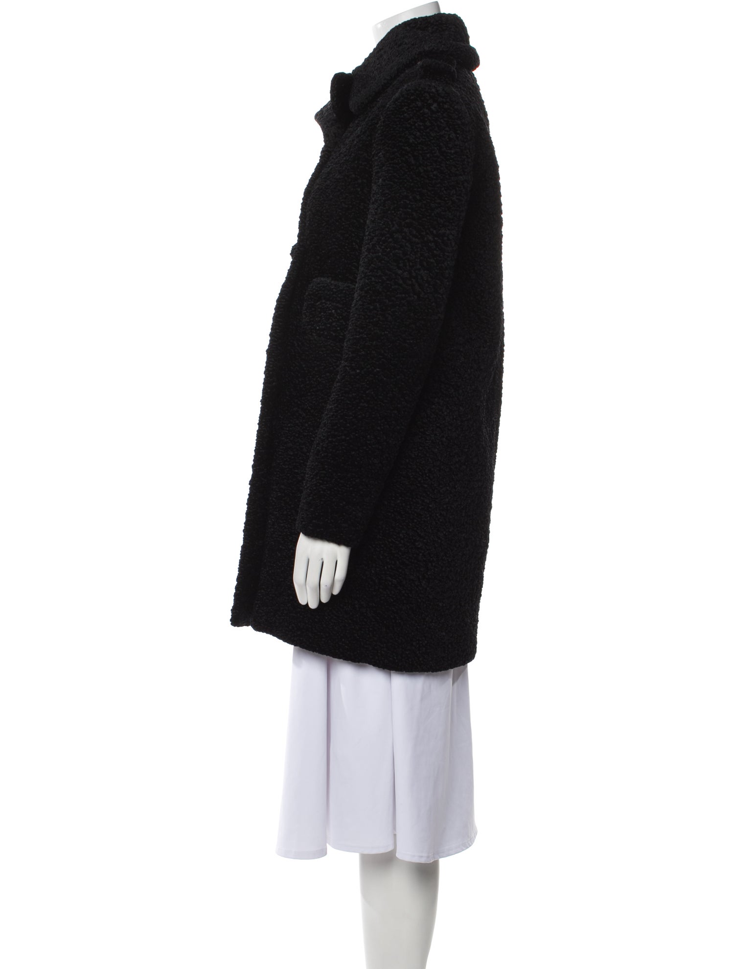 Carven Faux Fur Coat