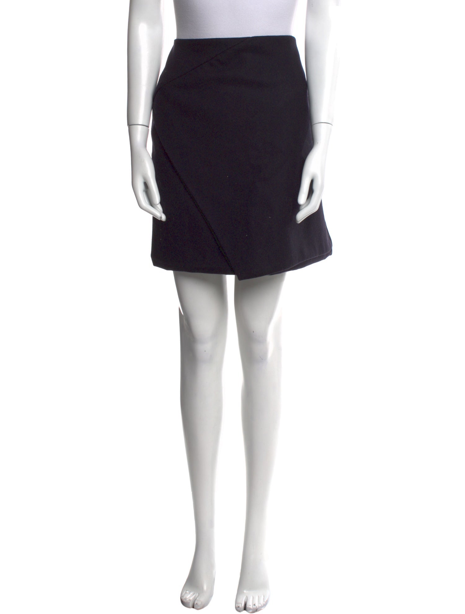Carven Virgin Wool Mini Skirt