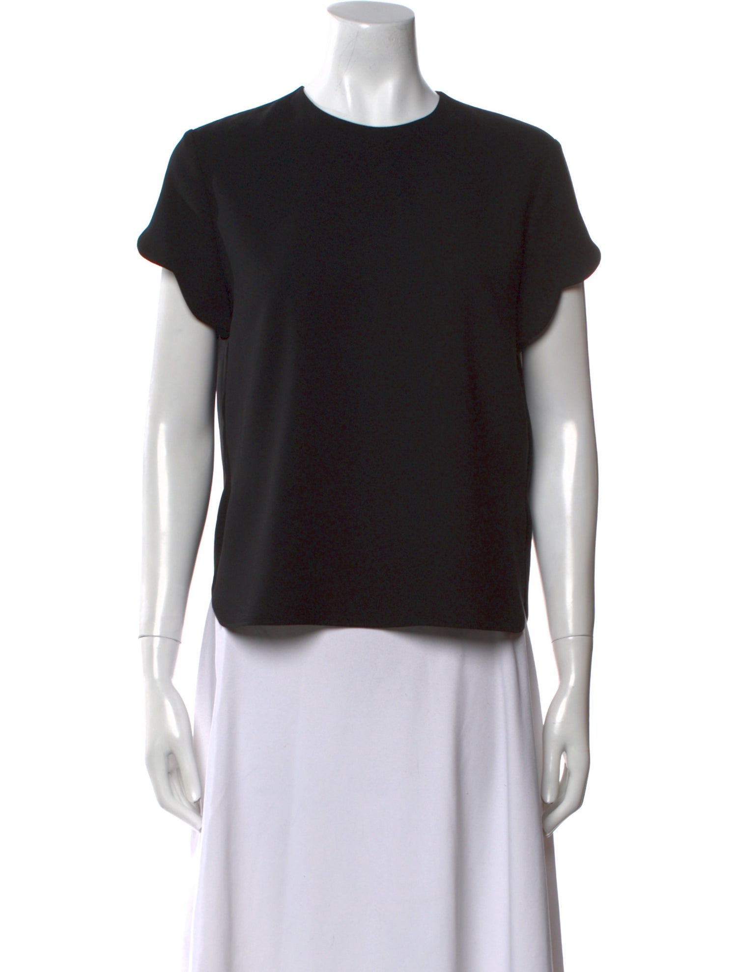 Carven Crew Neck Short Sleeve T-Shirt