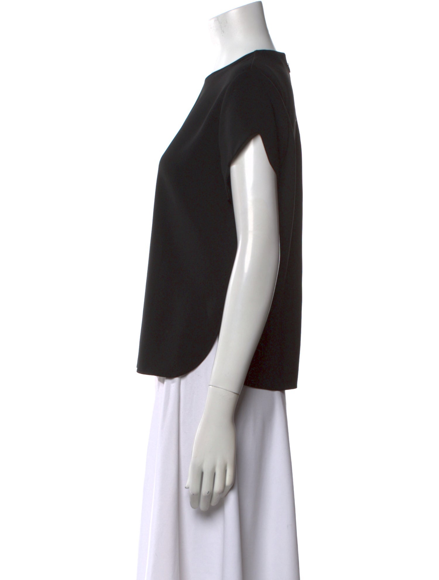 Carven Crew Neck Short Sleeve T-Shirt