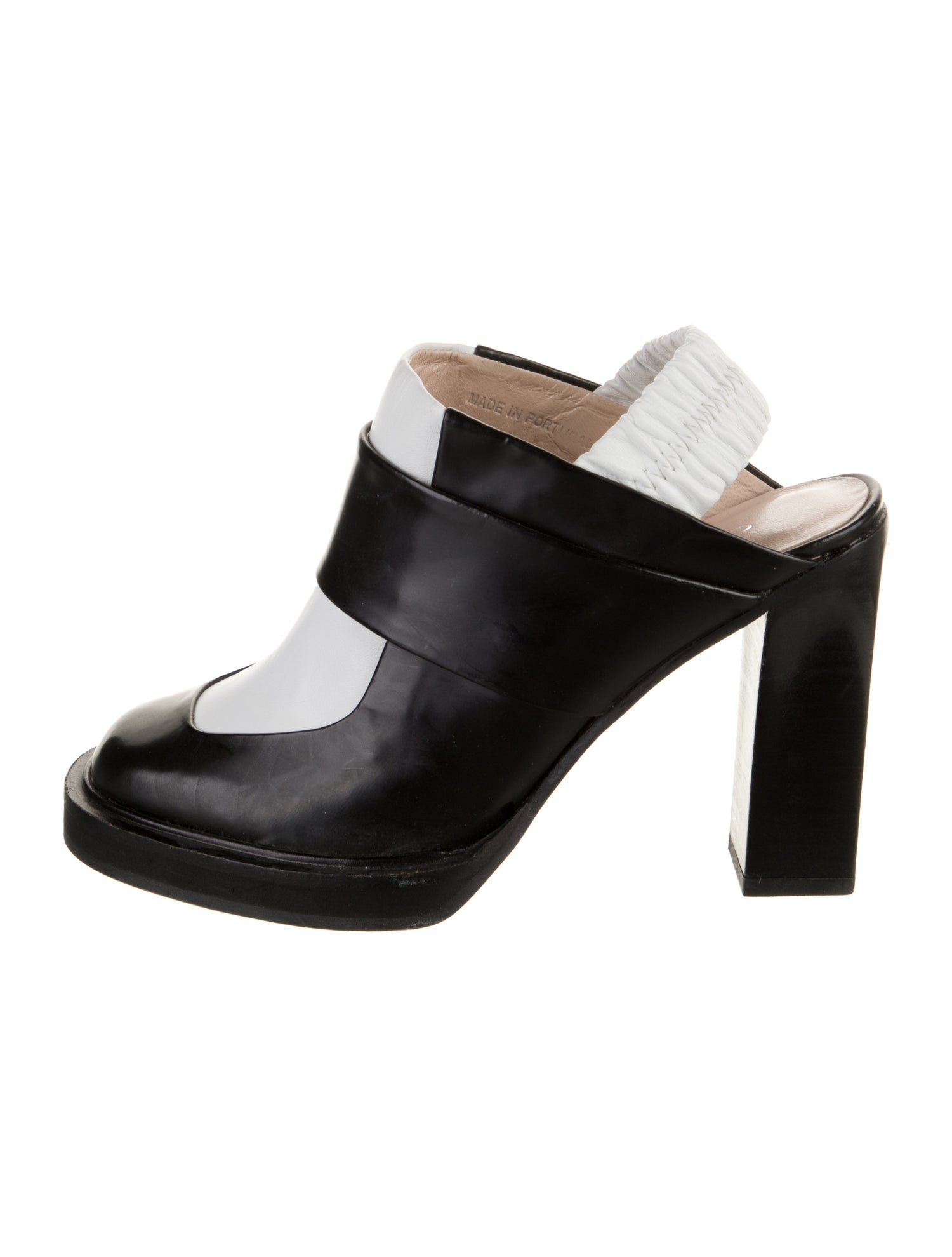 Carven Leather Mules