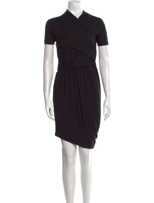 Carven V-Neck Mini Dress