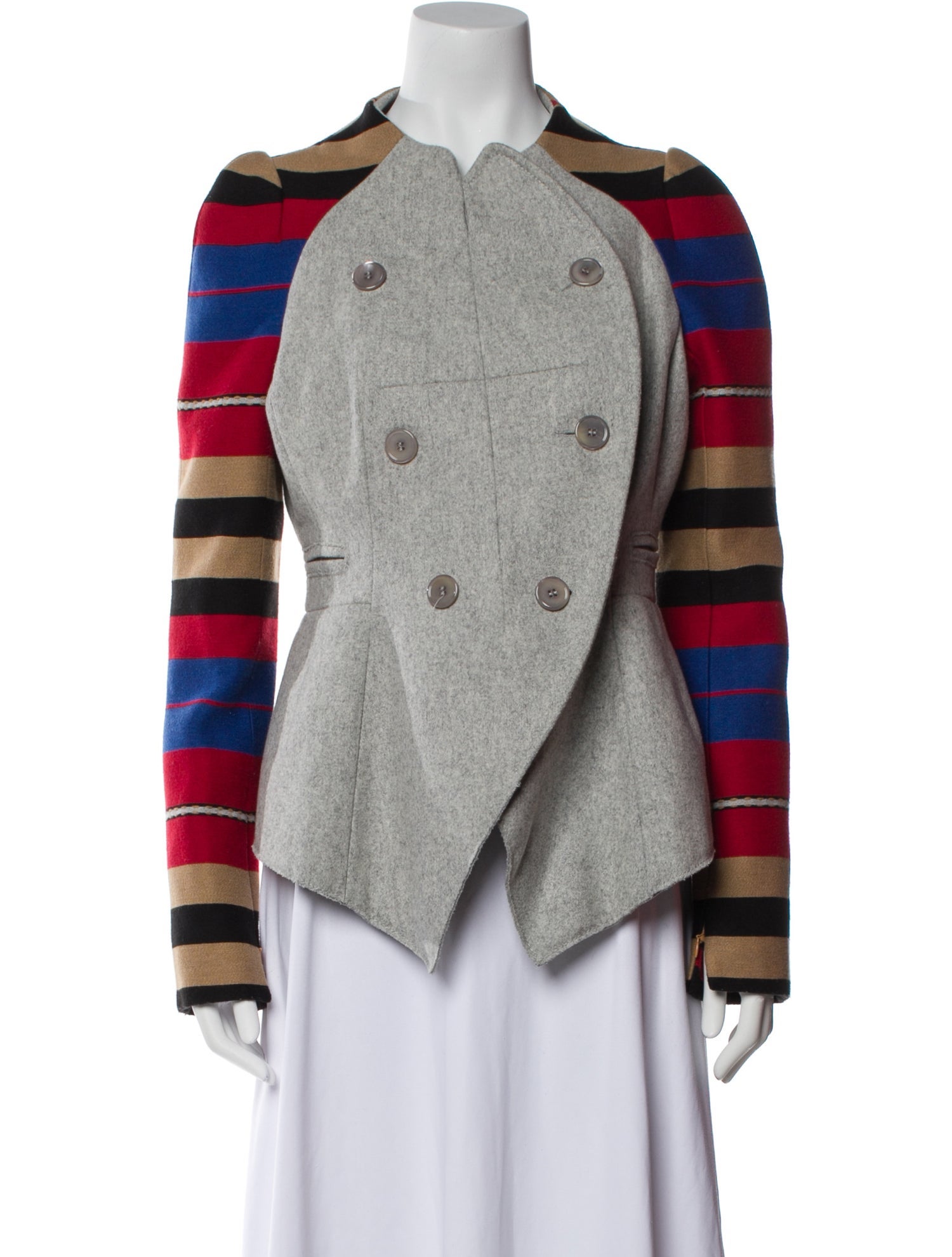 Carven Wool Printed Jacket