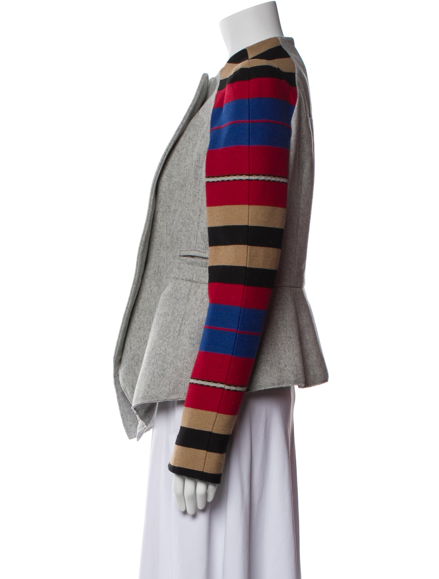 Carven Wool Printed Jacket