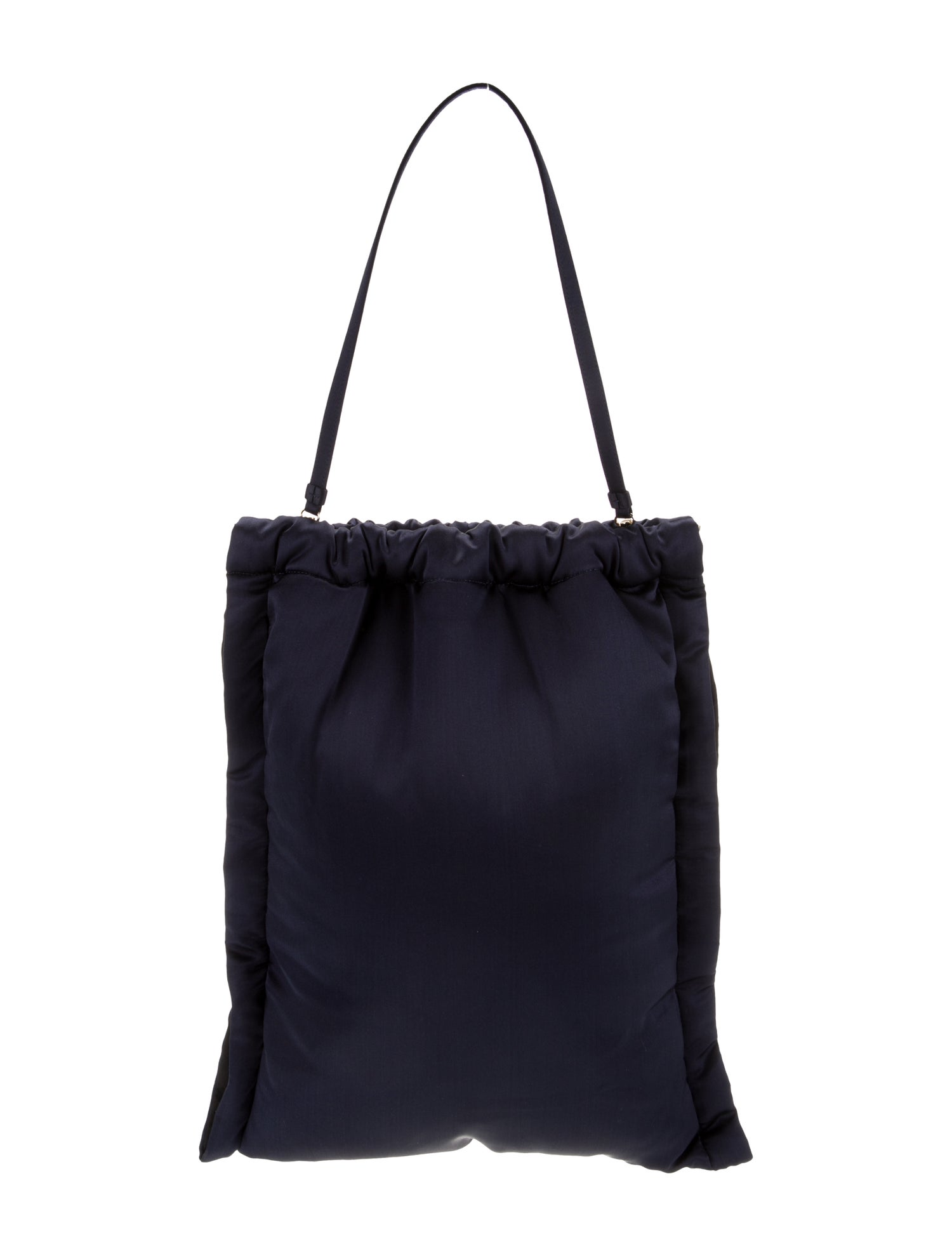 Carven Satin Shoulder Bag