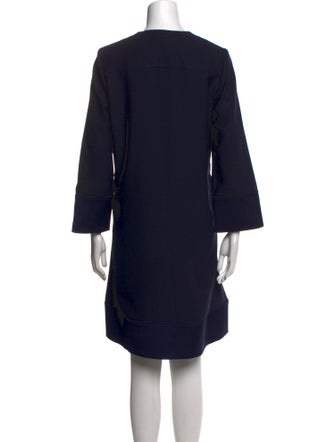 Carven Crew Neck Knee-Length Dress