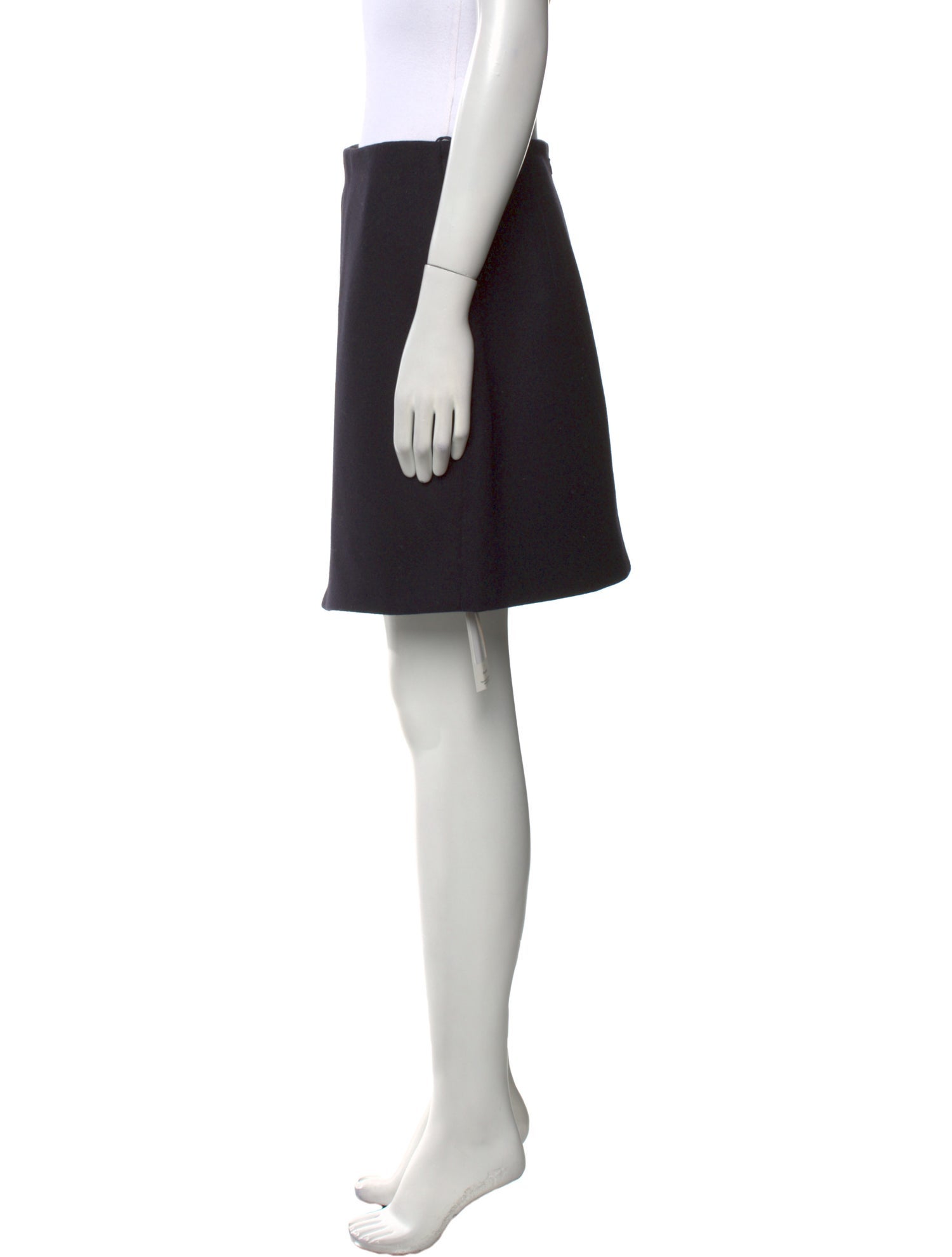 Carven Virgin Wool Mini Skirt