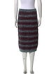Carven Striped Knee-Length Skirt