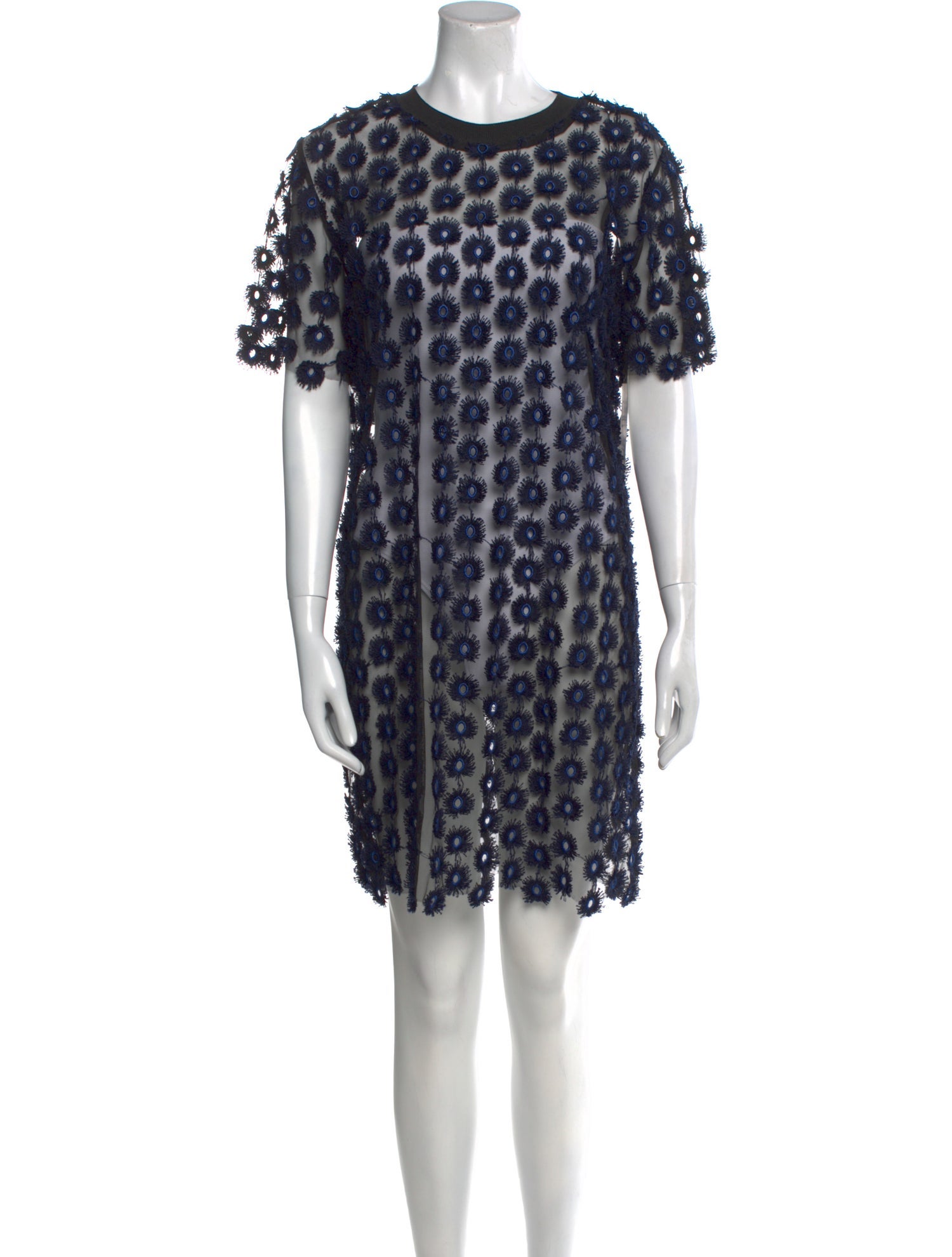 Carven Mesh Mini Dress