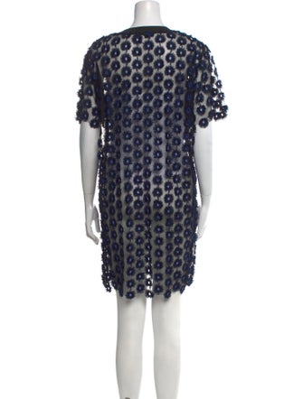 Carven Mesh Mini Dress