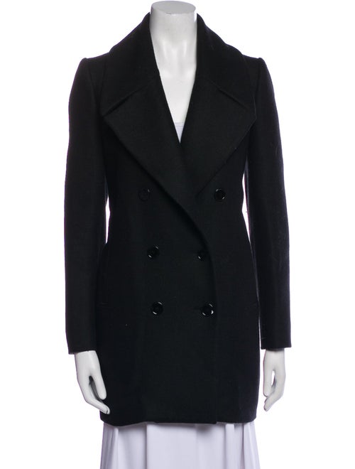 Carven Virgin Wool Peacoat