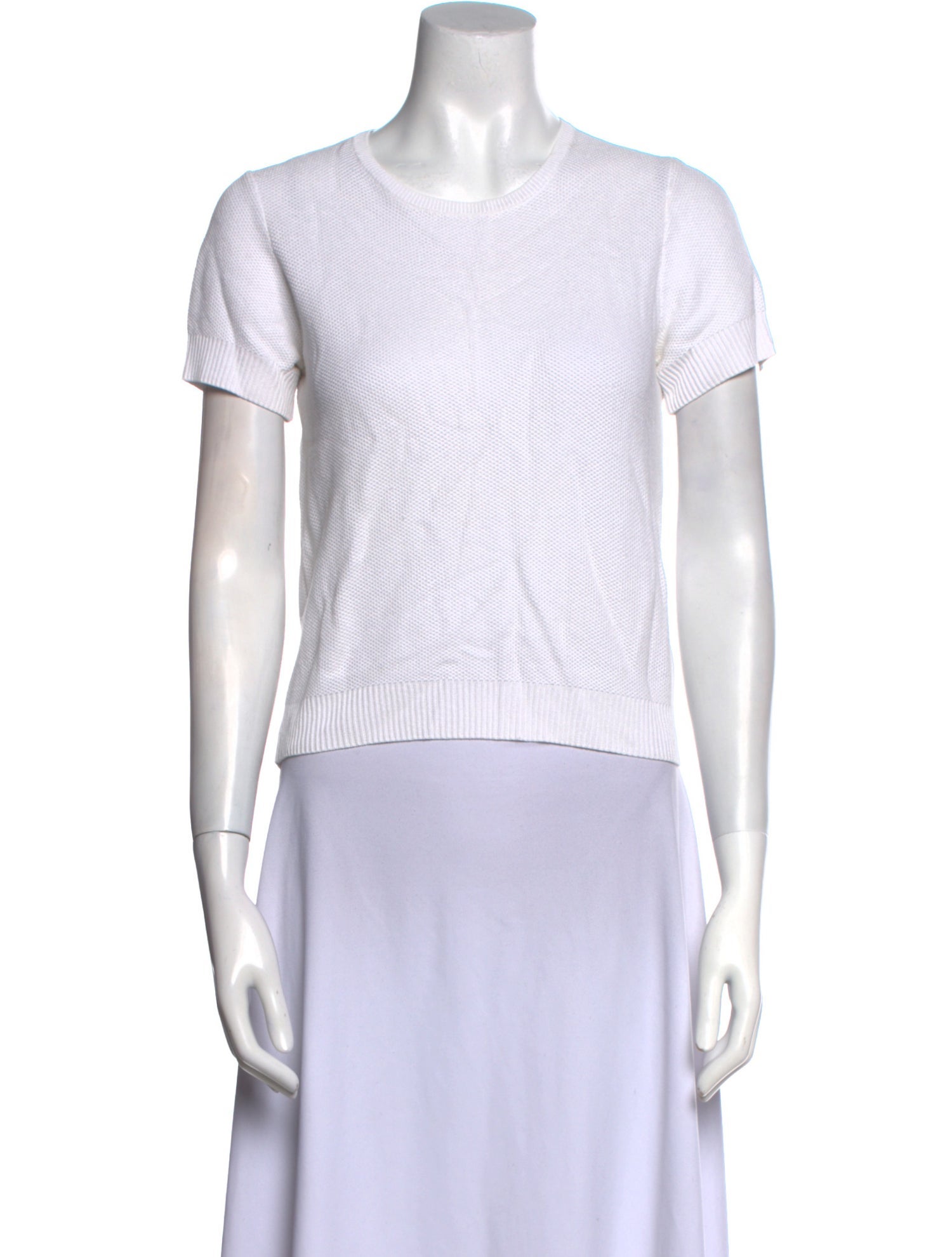 Carven Crew Neck Short Sleeve T-Shirt