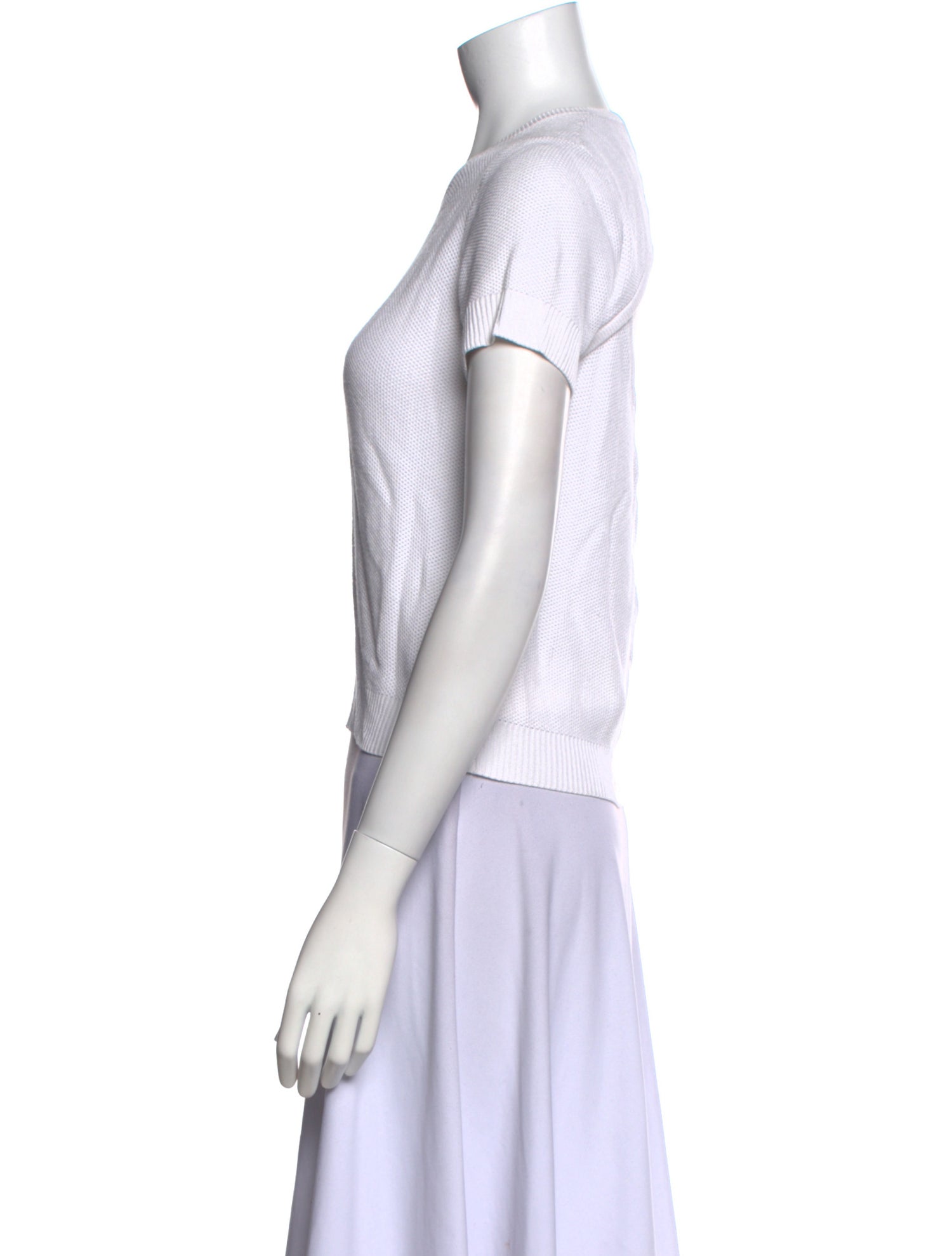 Carven Crew Neck Short Sleeve T-Shirt