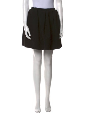 Carven Wool Mini Skirt
