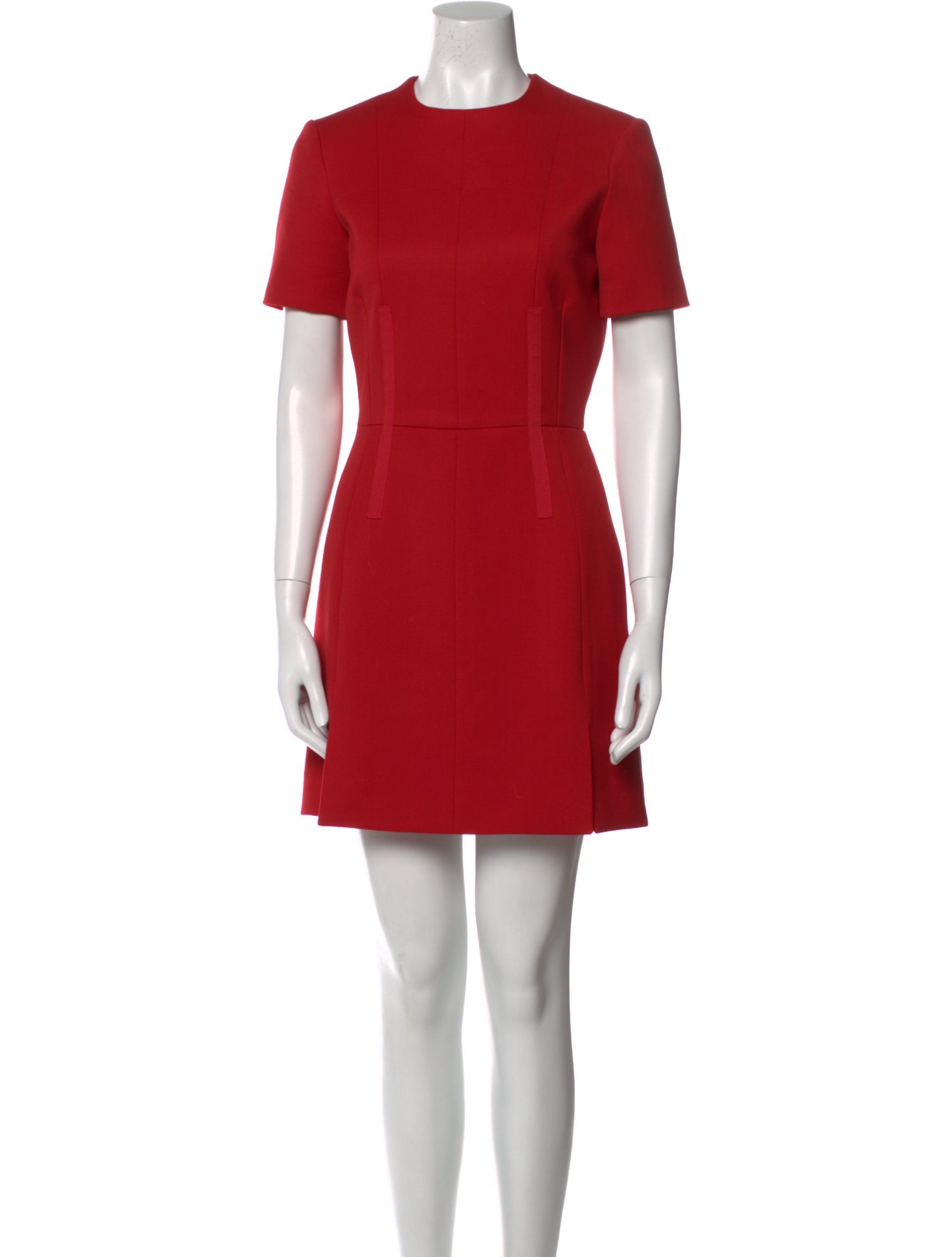 Carven Virgin Wool Mini Dress