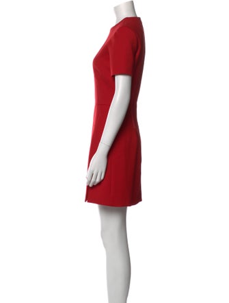 Carven Virgin Wool Mini Dress
