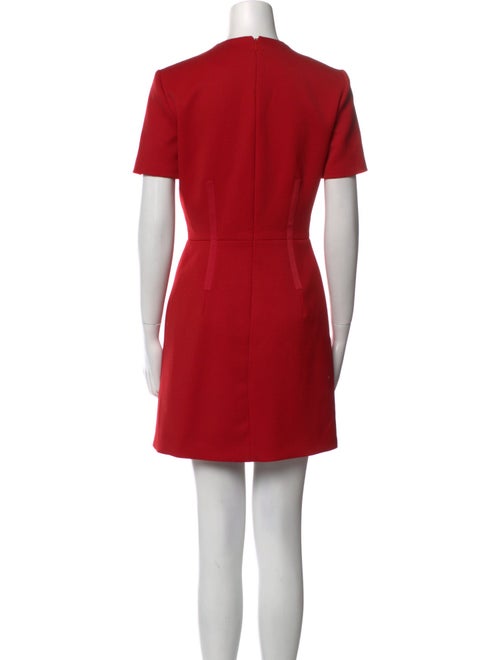 Carven Virgin Wool Mini Dress