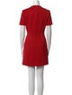 Carven Virgin Wool Mini Dress