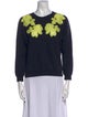 Carven Graphic Print Crew Neck Sweatshirt