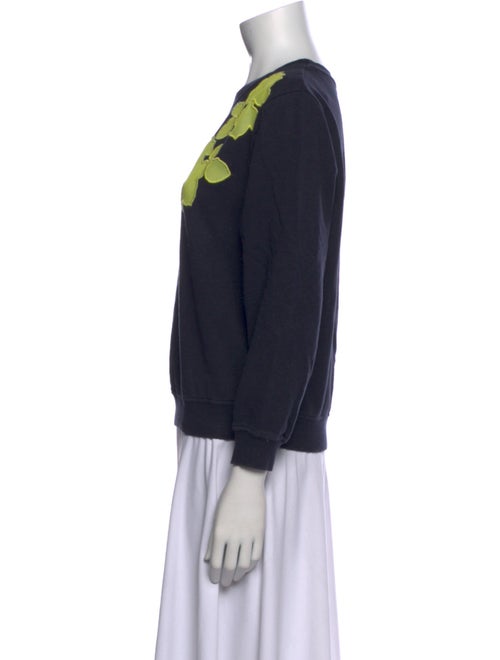 Carven Graphic Print Crew Neck Sweatshirt