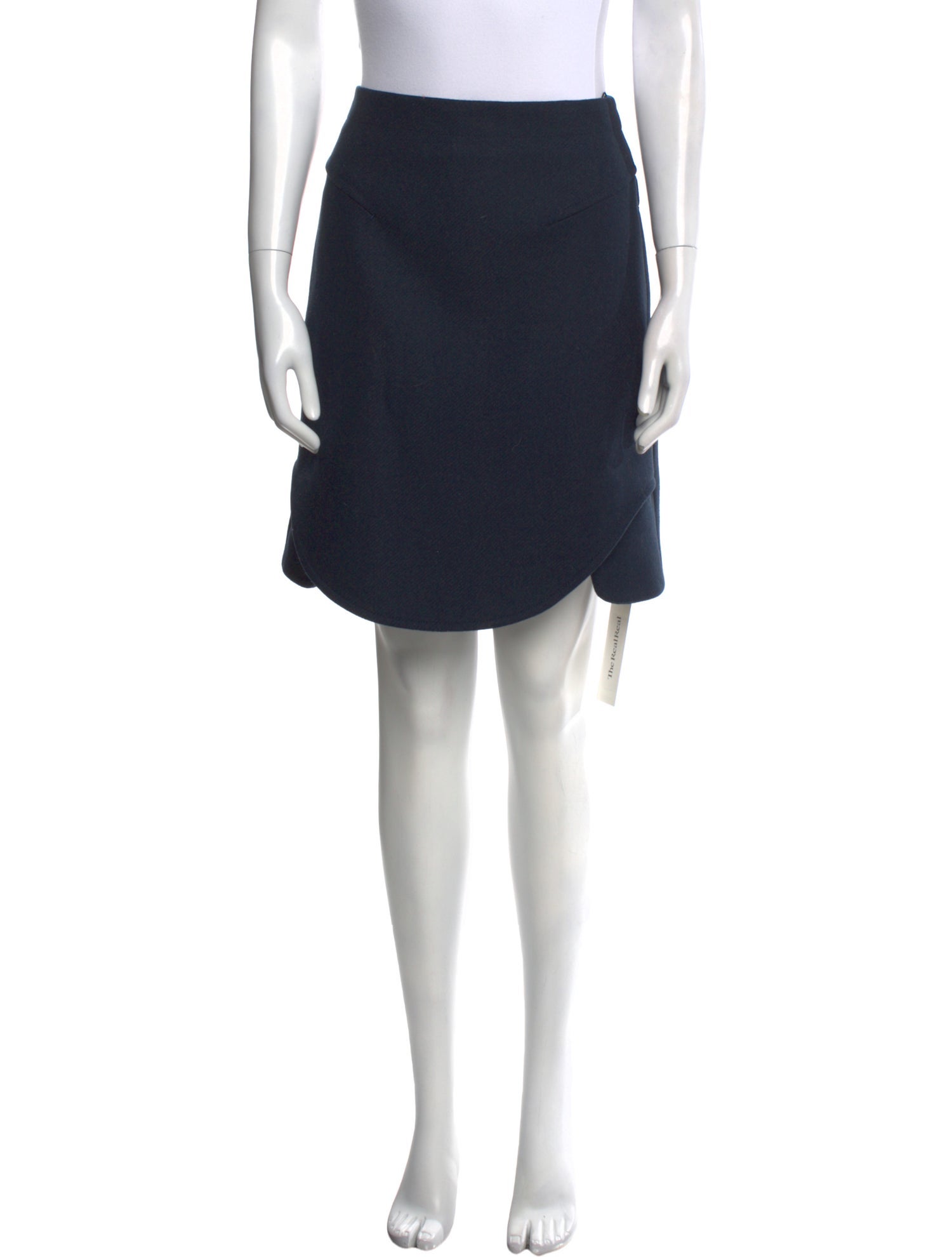 Carven Virgin Wool Knee-Length Skirt