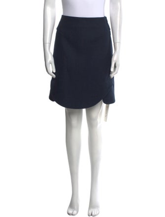 Carven Virgin Wool Knee-Length Skirt