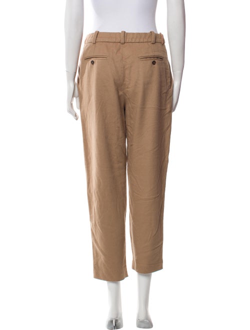 Carven Virgin Wool Straight Leg Pants