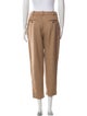 Carven Virgin Wool Straight Leg Pants
