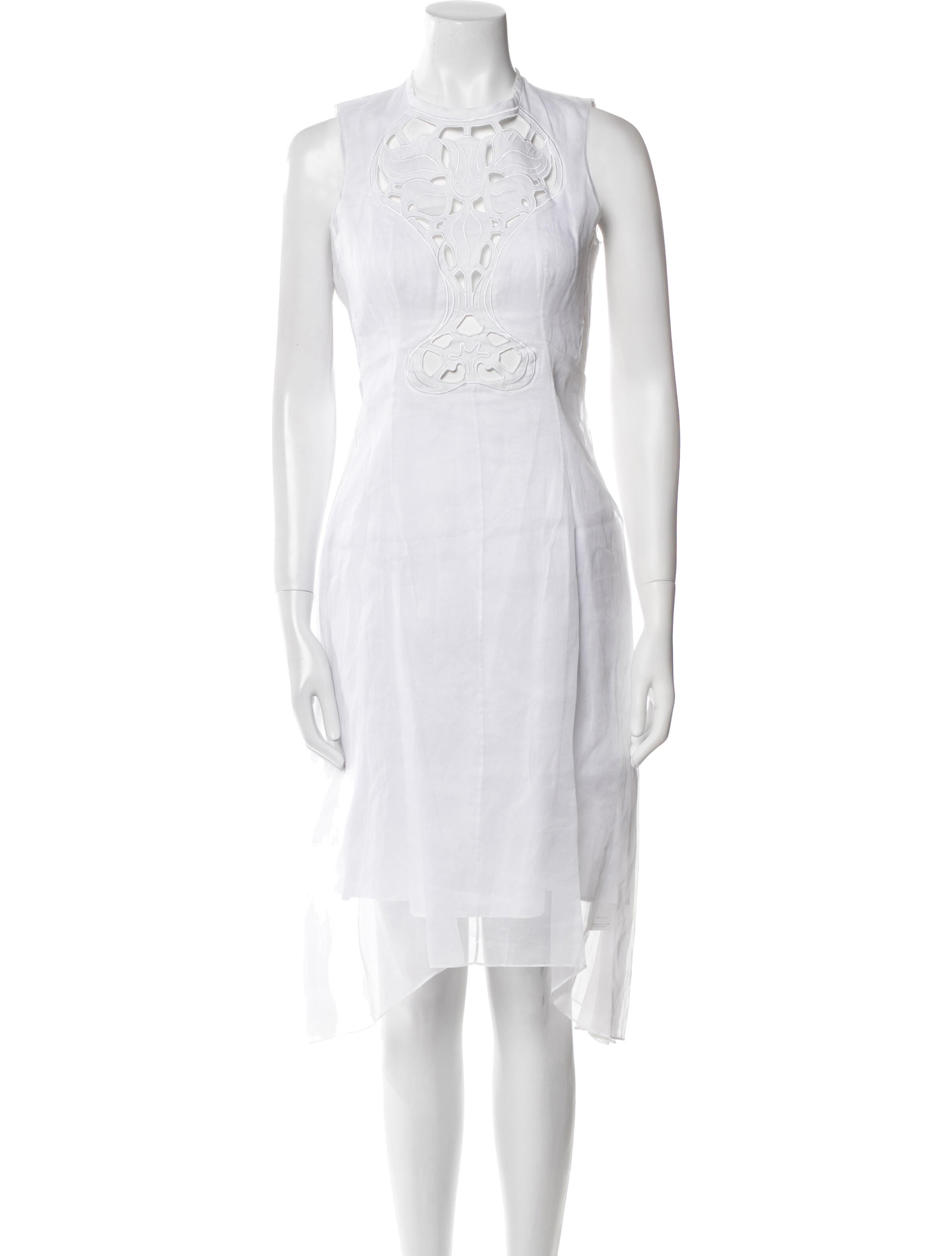 Carven Crew Neck Knee-Length Dress w/ Tags