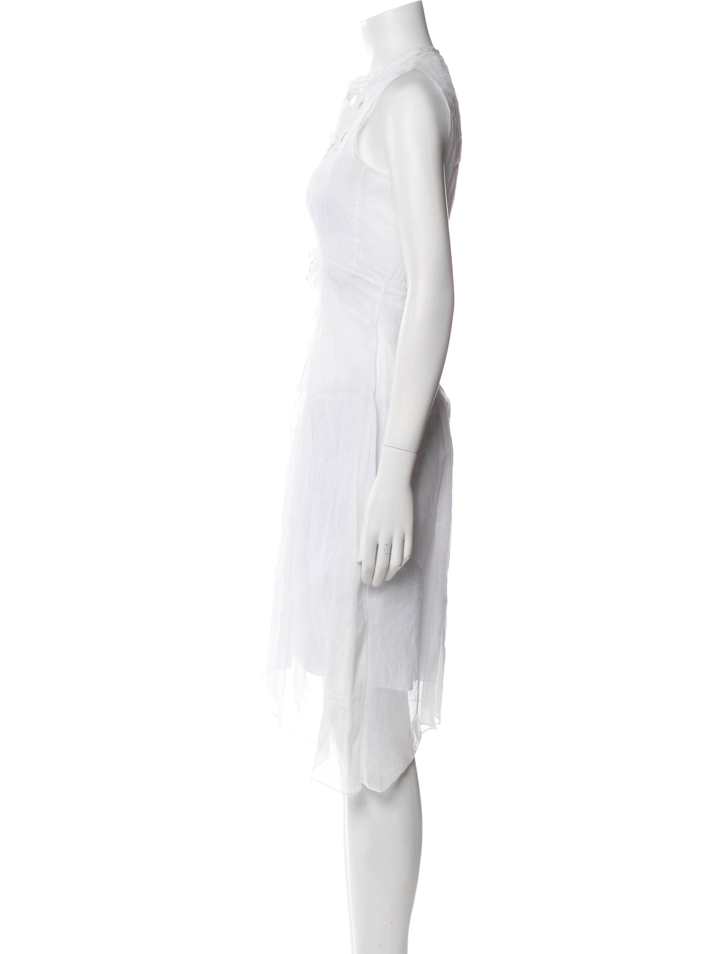 Carven Crew Neck Knee-Length Dress w/ Tags