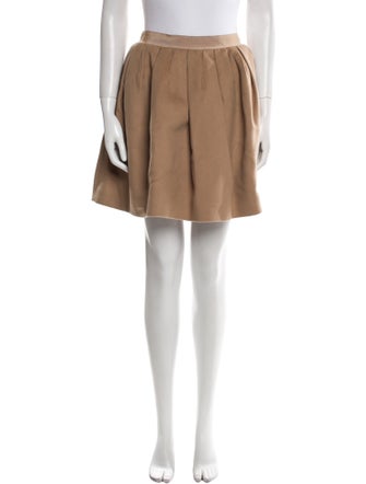 Carven Virgin Wool Mini Skirt