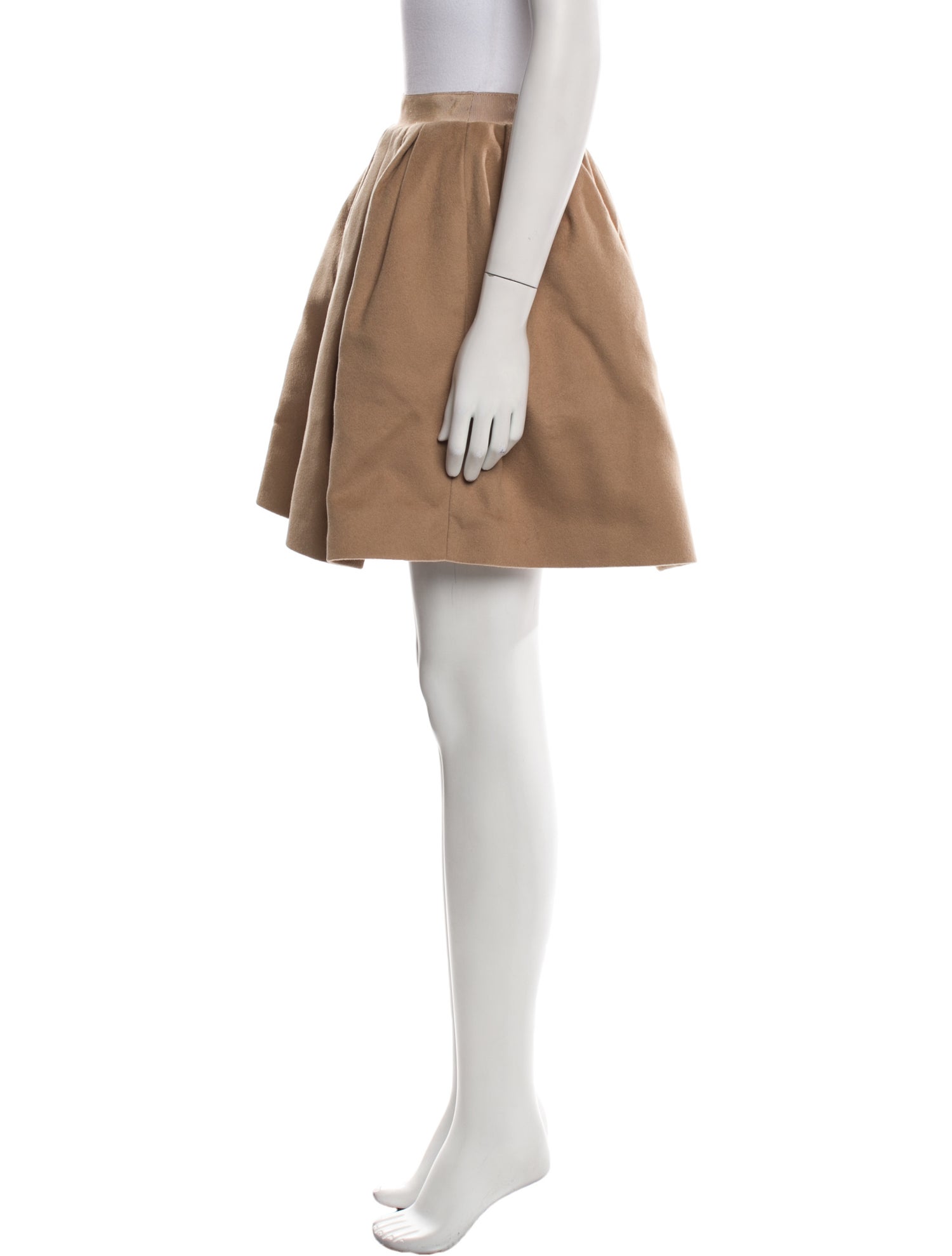 Carven Virgin Wool Mini Skirt