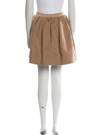 Carven Virgin Wool Mini Skirt