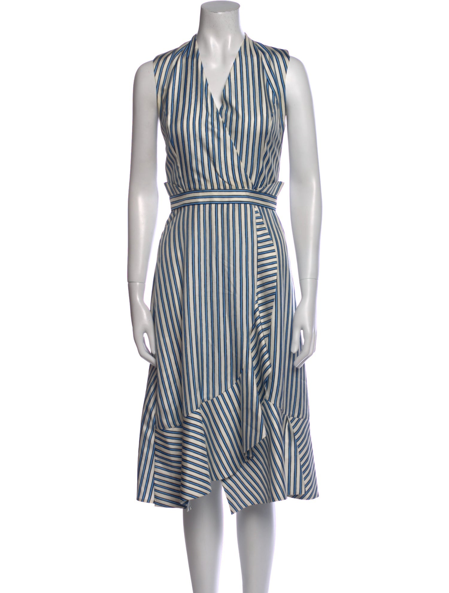 Carven Silk Midi Length Dress