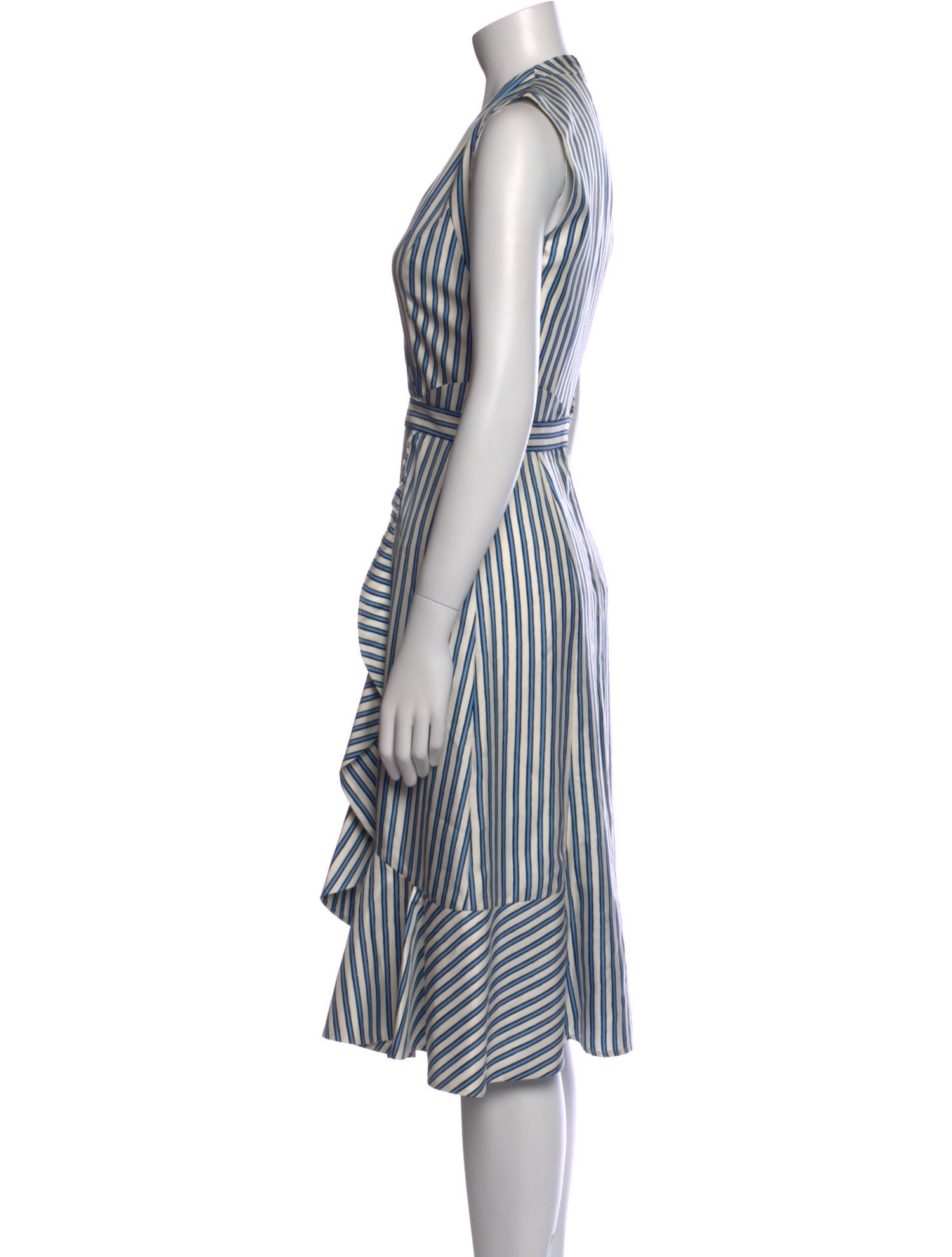 Carven Silk Midi Length Dress