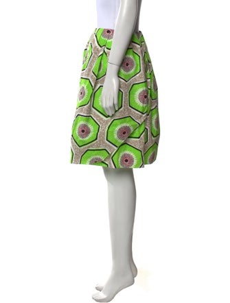 Carven Printed Knee-Length Skirt