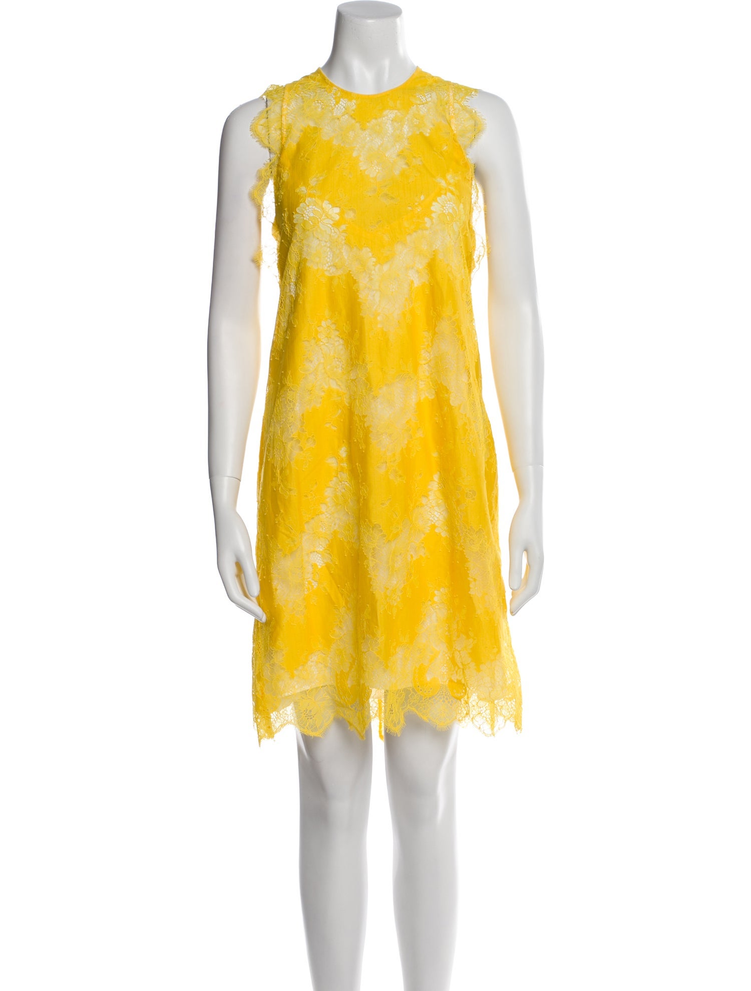 Carven Lace Pattern Mini Dress w/ Tags