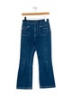 Carven High-Rise Wide Leg Jeans