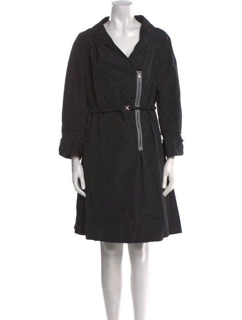 Carven V-Neck Knee-Length Dress