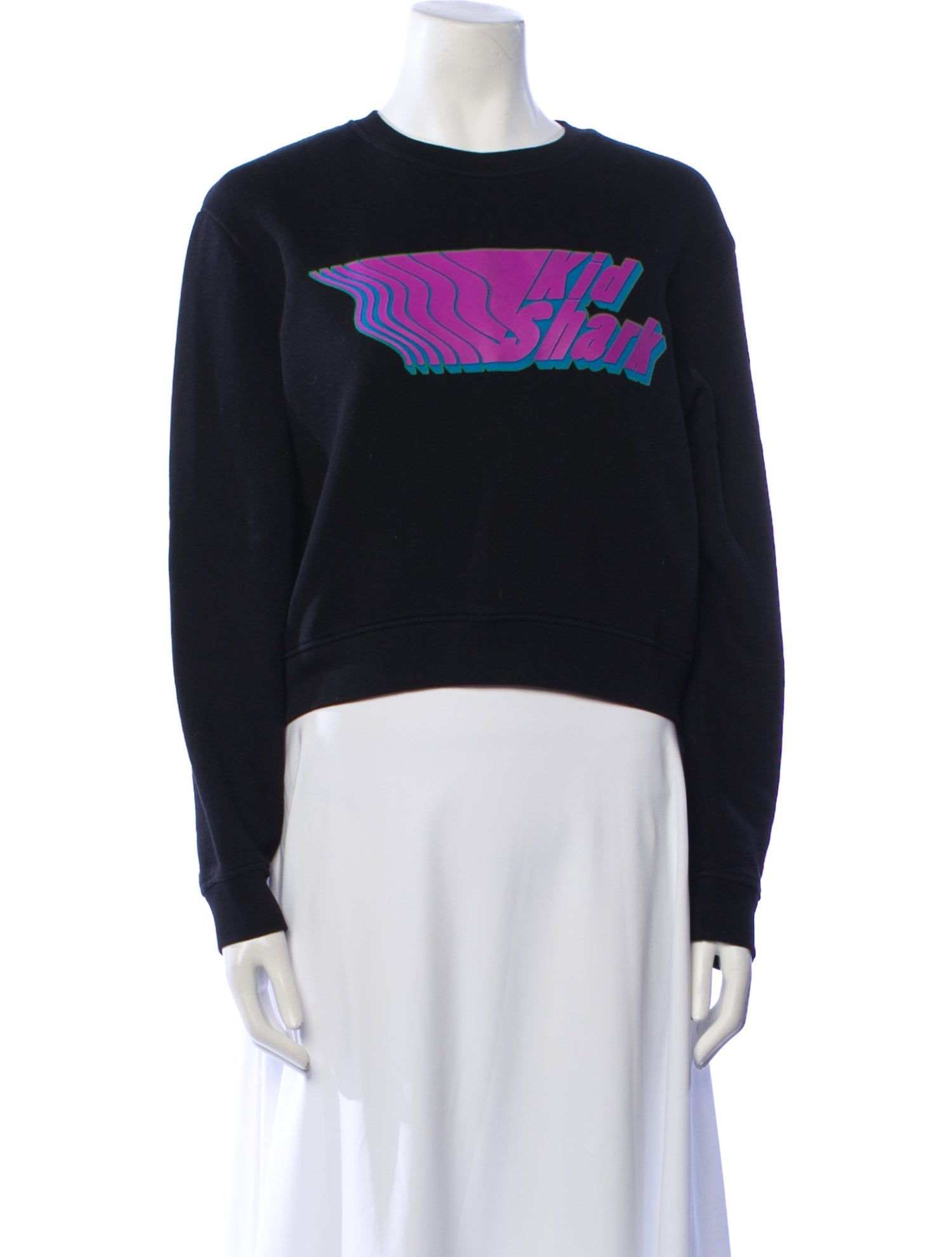 Carven Graphic Print Crew Neck Sweatshirt