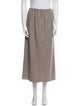 Carven Wool Midi Length Skirt