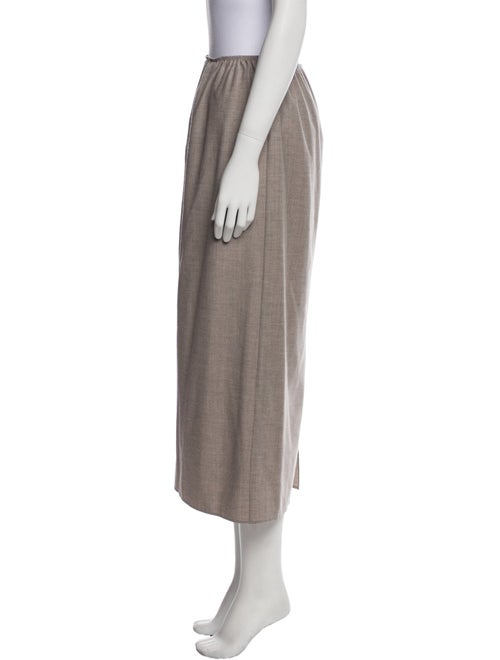 Carven Wool Midi Length Skirt