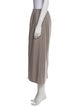 Carven Wool Midi Length Skirt
