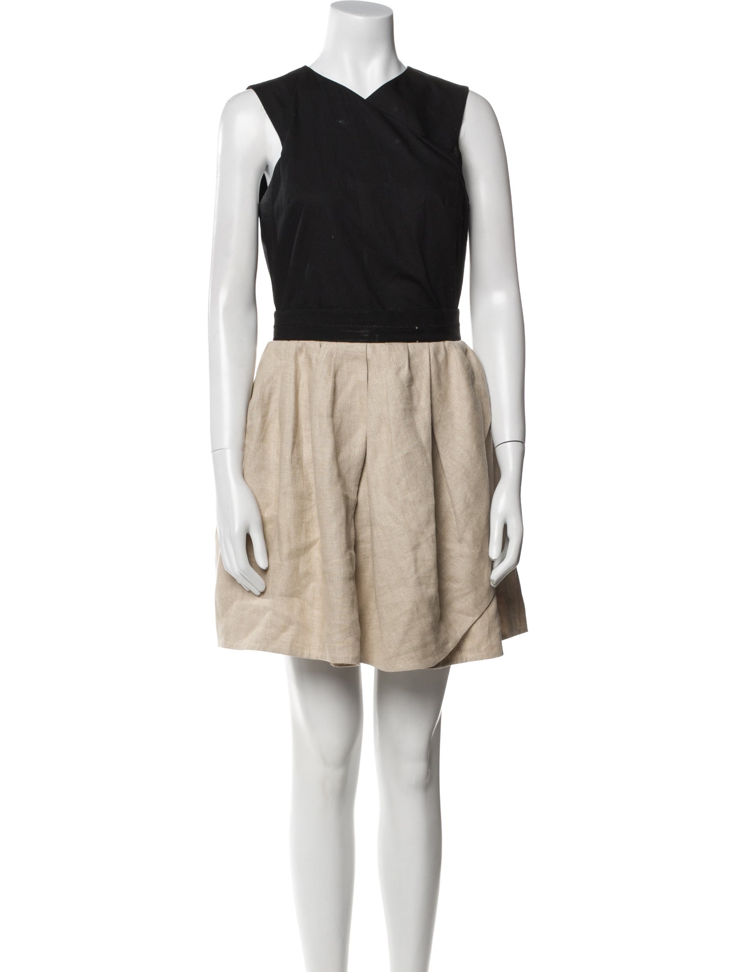 Carven Linen Mini Dress