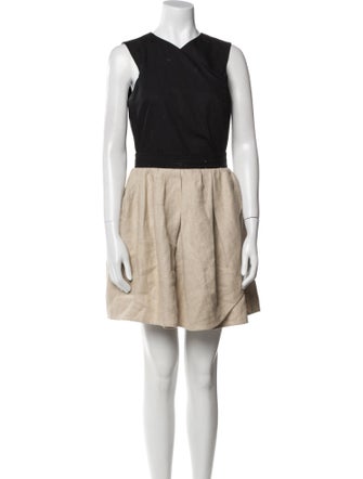 Carven Linen Mini Dress
