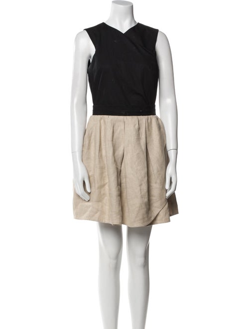 Carven Linen Mini Dress