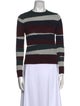 Carven Merino Wool Striped Sweater