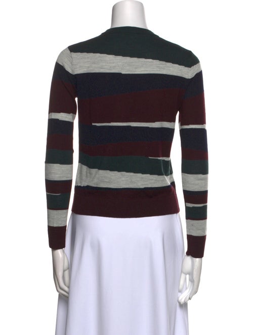 Carven Merino Wool Striped Sweater