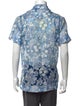 Carven Floral Print Short Sleeve Shirt